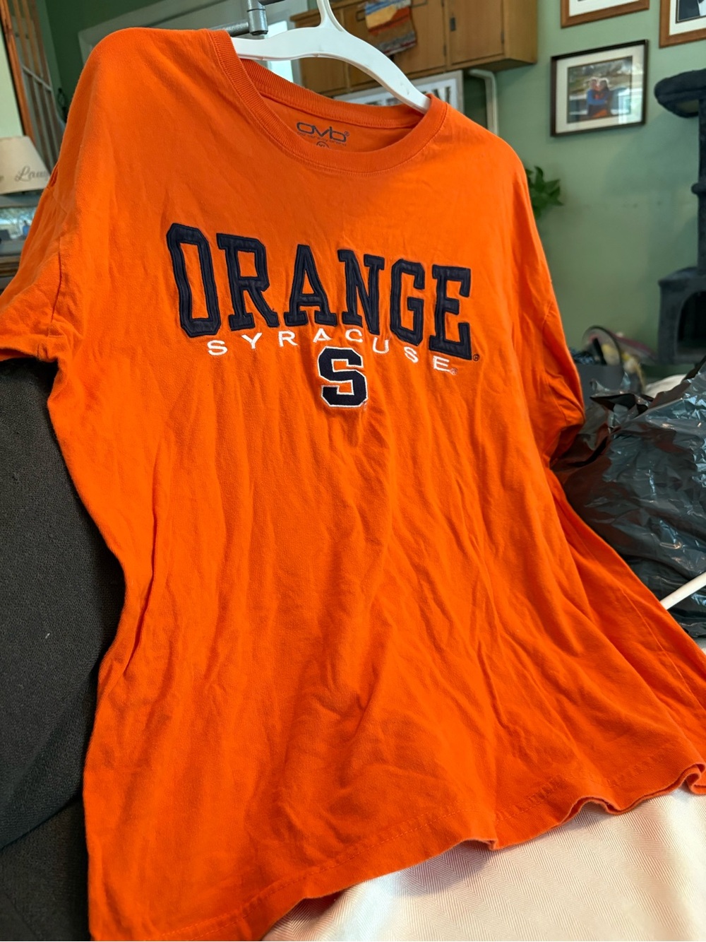 Syracuse Orange Men's Orange Graphic T-Shirt